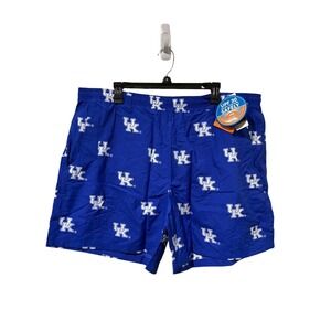 Columbia PFG Mens XXL Kentucky Wildcats UK All Over Print Swim Trunks Shorts